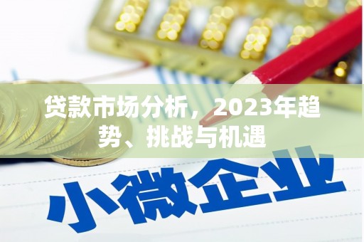 瑞金贷款市场分析，2023年趋势、挑战与机遇
