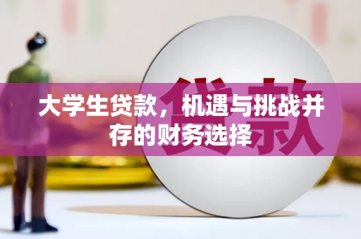 瑞金大学生贷款，机遇与挑战并存的财务选择
