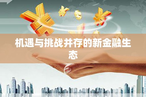 瑞金机遇与挑战并存的新金融生态