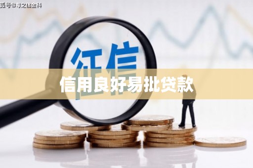 瑞金信用良好易批贷款