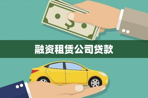 瑞金融资租赁公司贷款