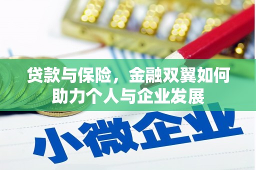 瑞金贷款与保险，金融双翼如何助力个人与企业发展