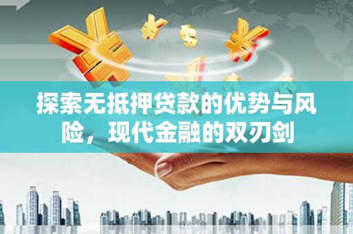 瑞金探索无抵押贷款的优势与风险，现代金融的双刃剑