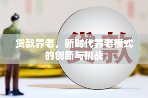 瑞金贷款养老，新时代养老模式的创新与挑战
