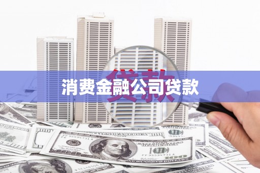 瑞金消费金融公司贷款