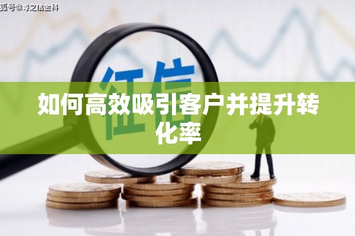 瑞金如何高效吸引客户并提升转化率