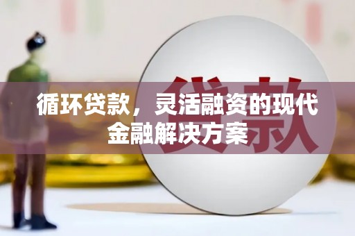 瑞金循环贷款，灵活融资的现代金融解决方案