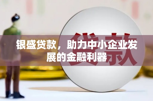 瑞金银盛贷款，助力中小企业发展的金融利器