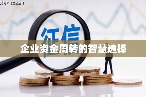 瑞金企业资金周转的智慧选择