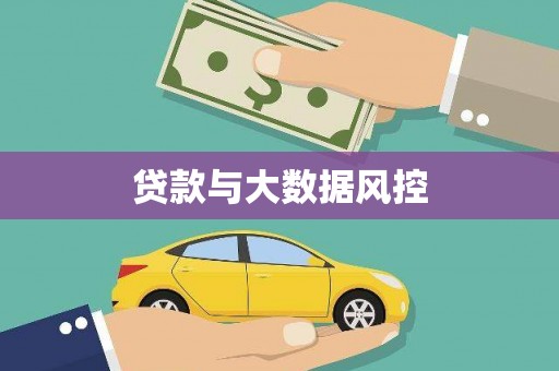 瑞金贷款与大数据风控