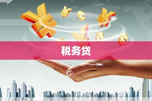 瑞金税务贷