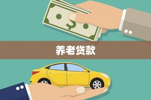 瑞金养老贷款