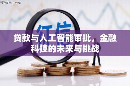 瑞金贷款与人工智能审批，金融科技的未来与挑战