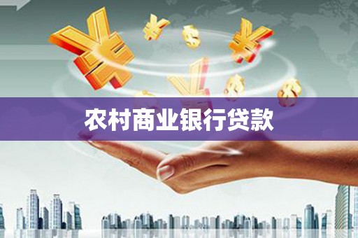 瑞金农村商业银行贷款