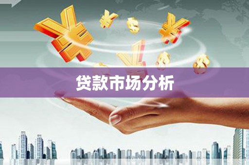 瑞金贷款市场分析