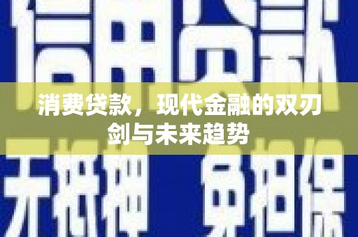 瑞金消费贷款，现代金融的双刃剑与未来趋势