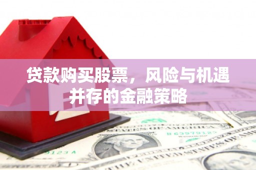 瑞金贷款购买股票，风险与机遇并存的金融策略
