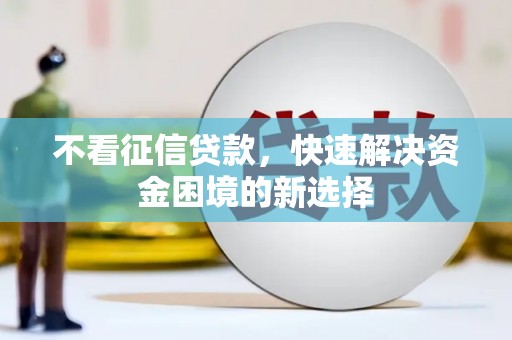 瑞金不看征信贷款，快速解决资金困境的新选择