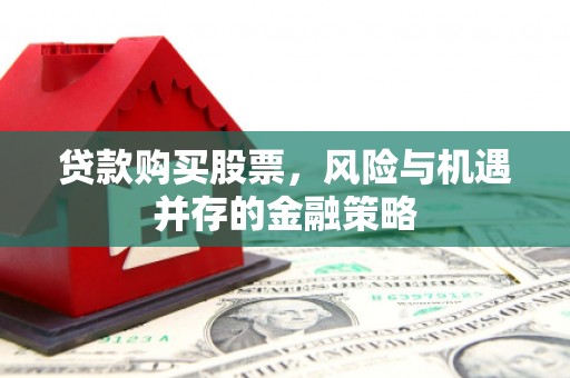 瑞金贷款购买股票，风险与机遇并存的金融策略