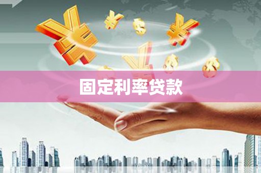 瑞金固定利率贷款