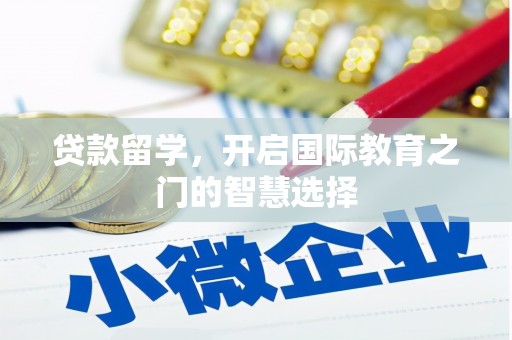 瑞金贷款留学，开启国际教育之门的智慧选择
