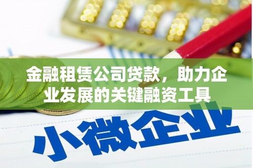 瑞金金融租赁公司贷款，助力企业发展的关键融资工具