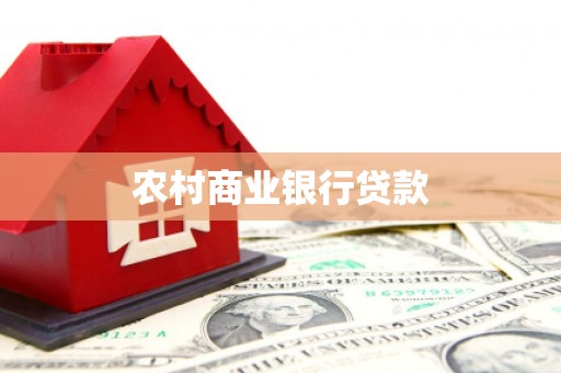 瑞金农村商业银行贷款