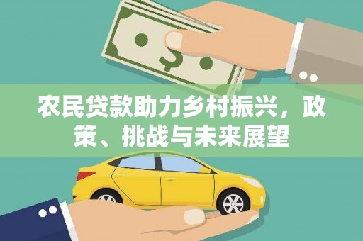 瑞金农民贷款助力乡村振兴，政策、挑战与未来展望