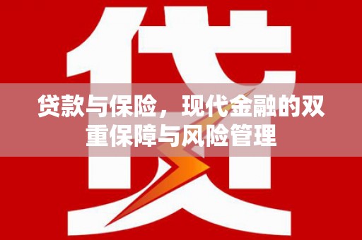 瑞金贷款与保险，现代金融的双重保障与风险管理