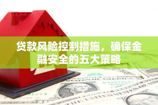 瑞金贷款风险控制措施，确保金融安全的五大策略