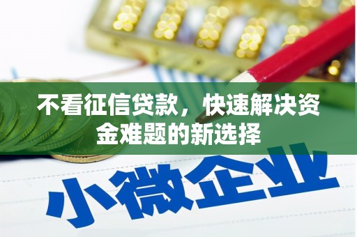 瑞金不看征信贷款，快速解决资金难题的新选择