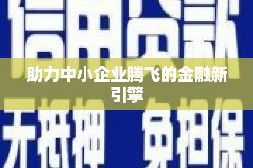 瑞金助力中小企业腾飞的金融新引擎