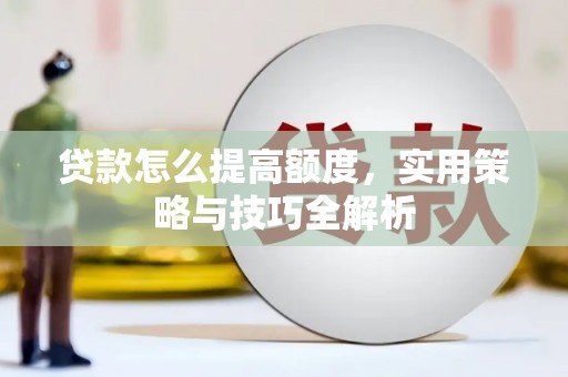 瑞金贷款怎么提高额度，实用策略与技巧全解析