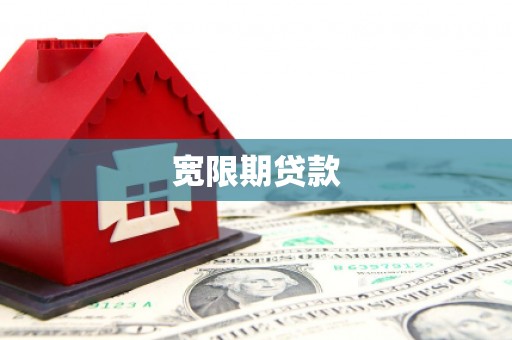 瑞金宽限期贷款