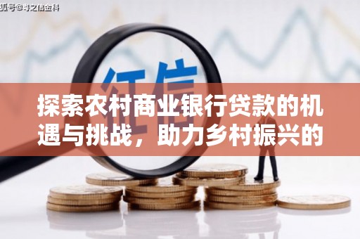 瑞金探索农村商业银行贷款的机遇与挑战，助力乡村振兴的金融引擎