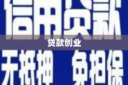 瑞金贷款创业