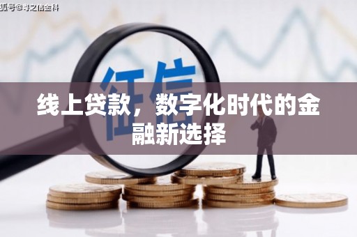 瑞金线上贷款，数字化时代的金融新选择