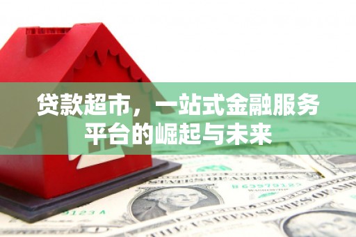 瑞金贷款超市，一站式金融服务平台的崛起与未来