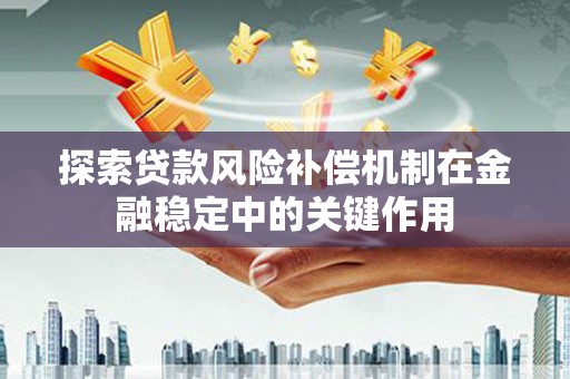 瑞金探索贷款风险补偿机制在金融稳定中的关键作用