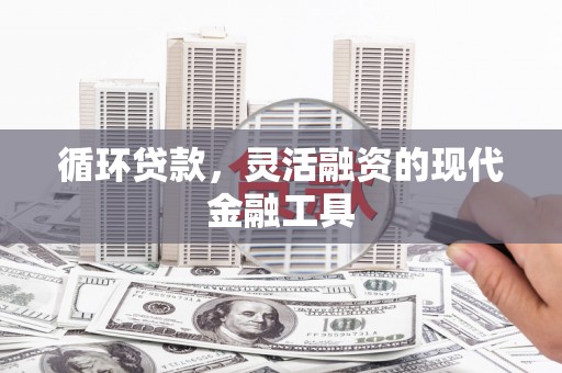 瑞金循环贷款，灵活融资的现代金融工具