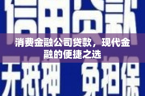 瑞金消费金融公司贷款，现代金融的便捷之选