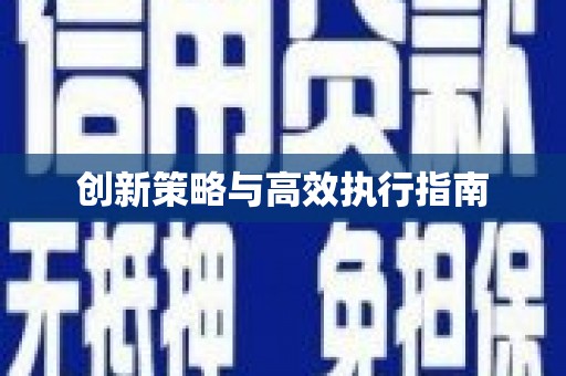 瑞金创新策略与高效执行指南
