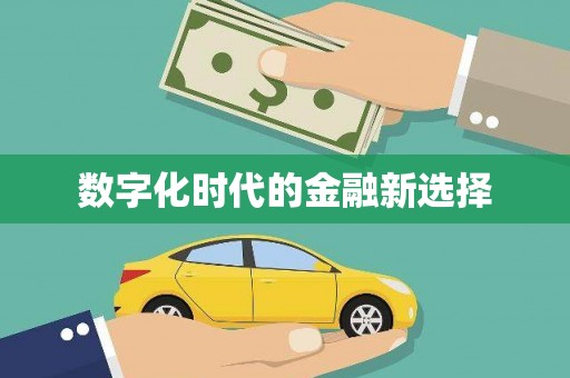 瑞金数字化时代的金融新选择