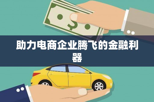 瑞金助力电商企业腾飞的金融利器