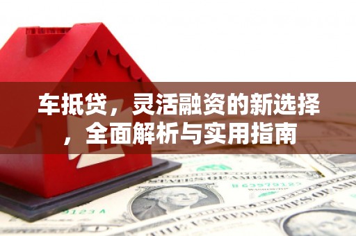 瑞金车抵贷，灵活融资的新选择，全面解析与实用指南