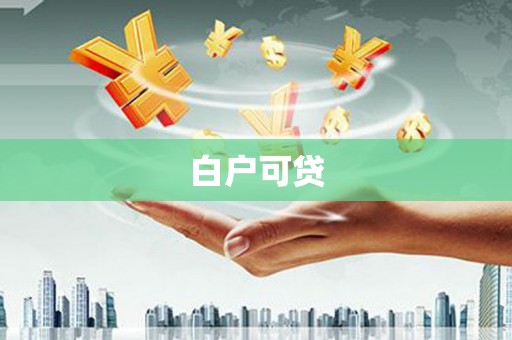 瑞金白户可贷