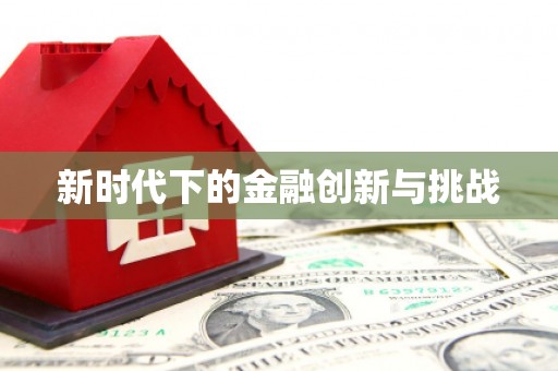 瑞金新时代下的金融创新与挑战
