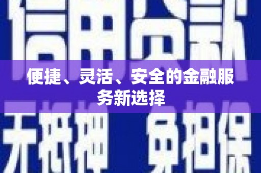 瑞金便捷、灵活、安全的金融服务新选择