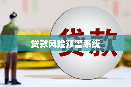 瑞金贷款风险预警系统